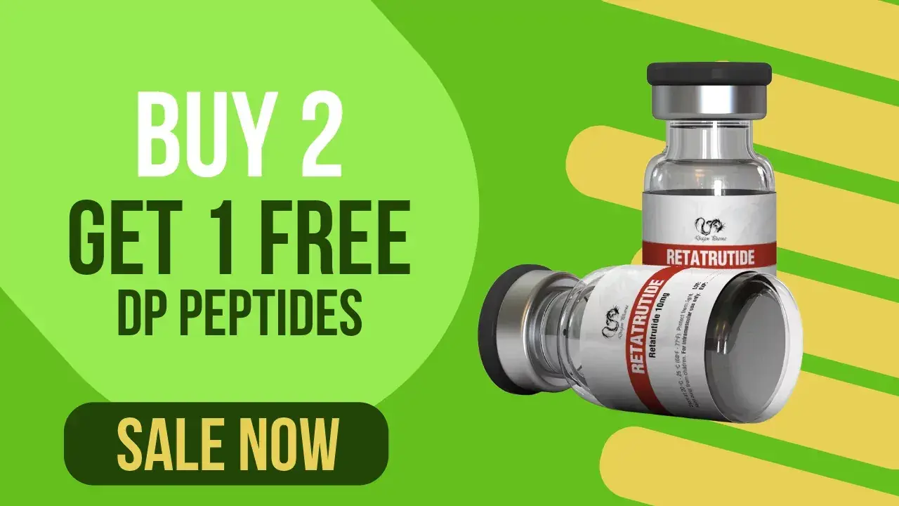 DP Peptide Sale - Buy 2 Get 1 Free